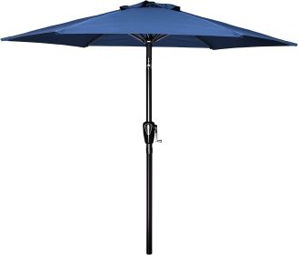 Simple Luxury 7.5-foot Terrace Outdoor Table Market Courtyard Sunshade, Banned Platform Amazon