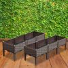 SOGA 2X 120cm Raised Planter Box Vegetable Herb Flower Outdoor Plastic Plants Garden Bed with Legs Deepen
