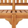 Banana Bench 47.2" Solid Teak Wood