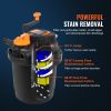 VEVOR Bio Pressure Pond Filter, Up to 1600 Gallons, with 13W UV-C Light, 1580 GPH, Pressurized Biological Pond Filter System Filtration Equipment for