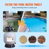 VEVOR Sand Filter, 22-inch, Up to 55 GPM Flow Rate, Above Inground Swimming Pool Sand Filter System with 7-Way Multi-Port Valve, Filter, Backwash, Rin